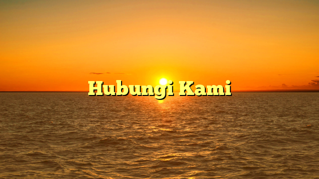 Hubungi Kami